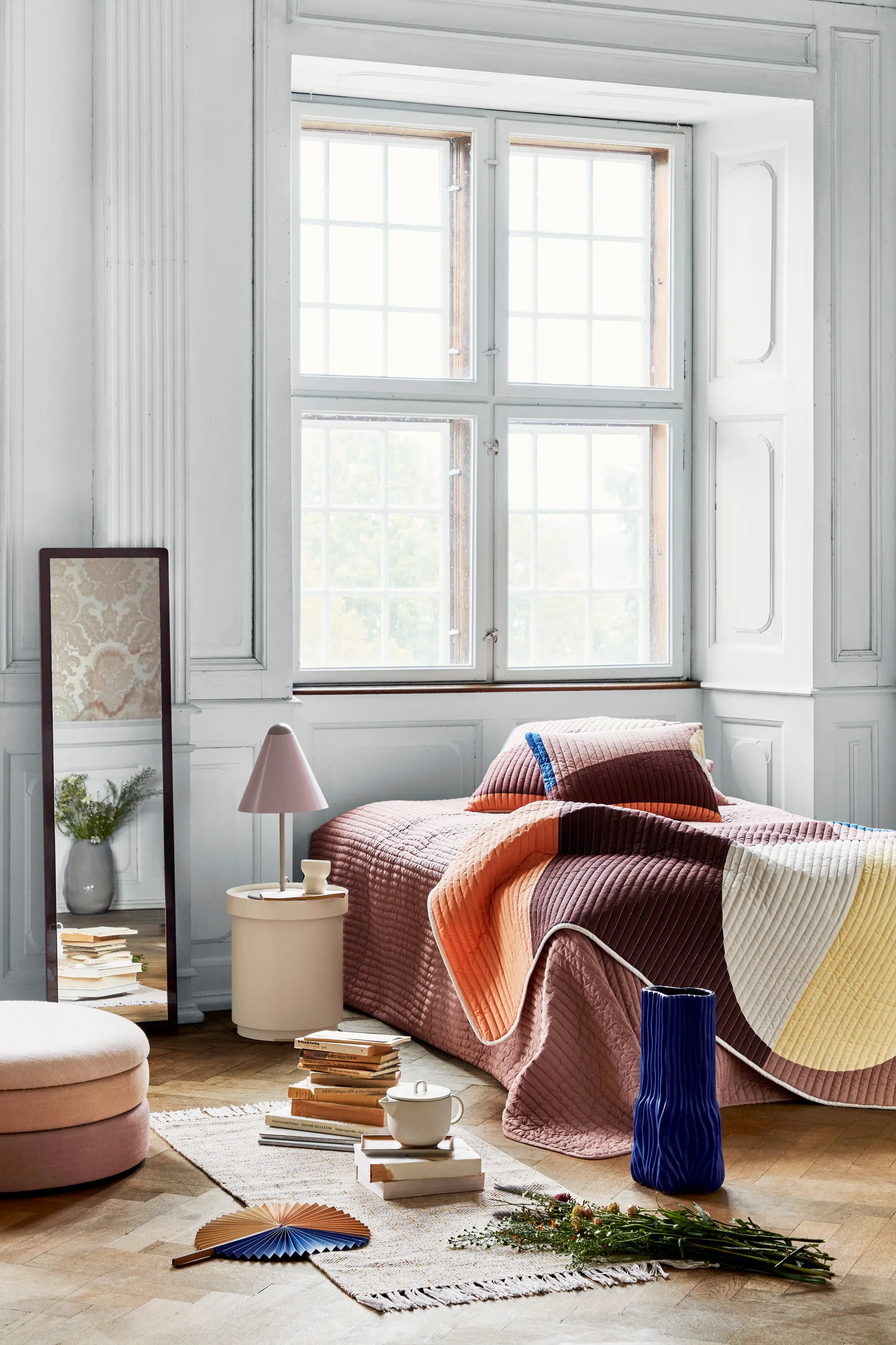 Fie pudebetræk 60x60 cm, Multi Broste Copenhagen