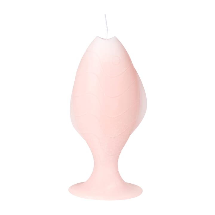 Fish lys 22 cm - Light pink - Broste Copenhagen