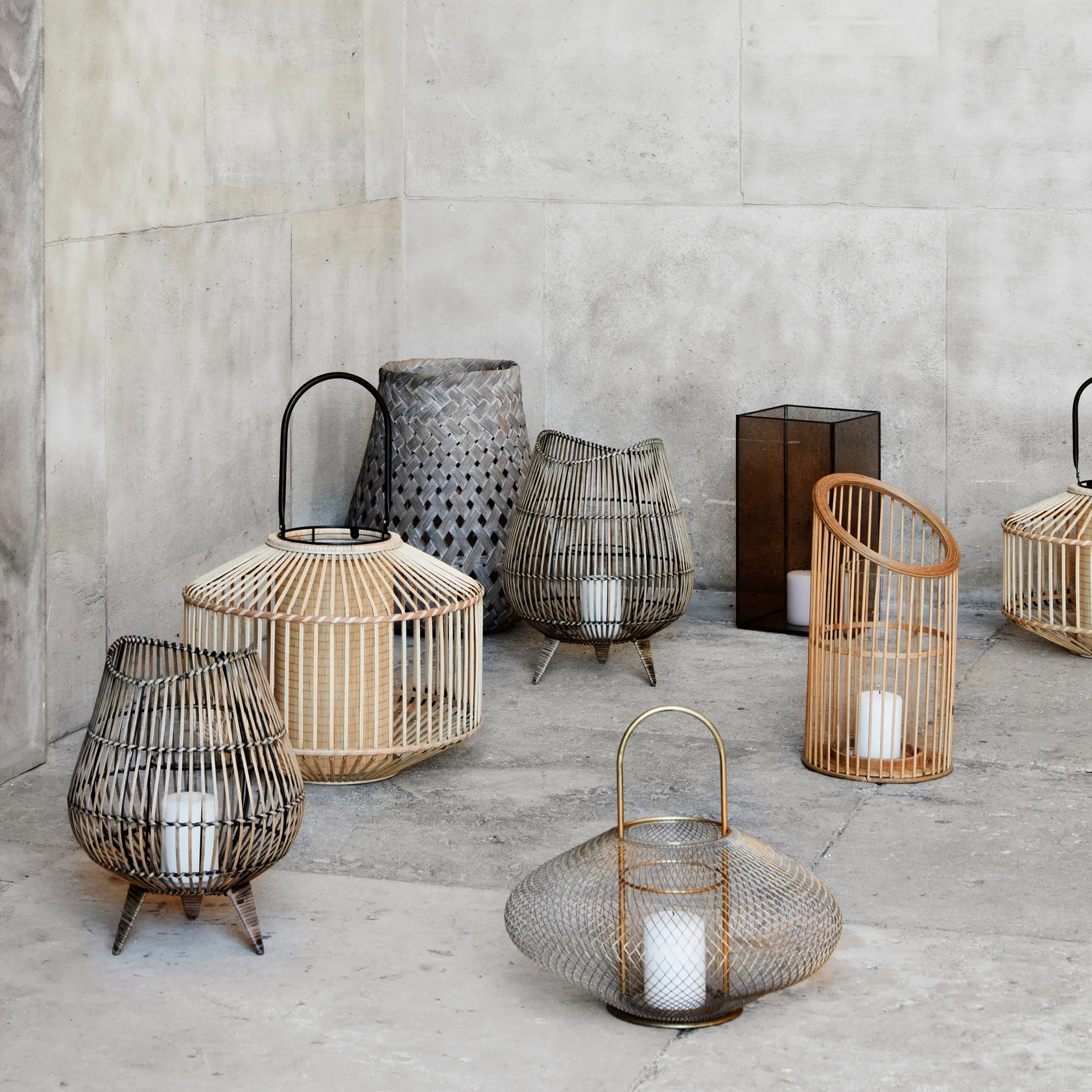 Flax lanterne bambus, Lille Broste Copenhagen
