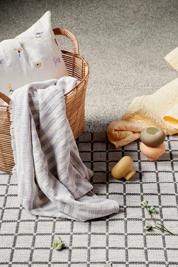 Flora pudebetræk 50x50 cm - Multi - Broste Copenhagen