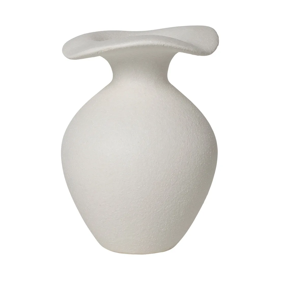 Florentina vase XS 14 cm, White Broste Copenhagen