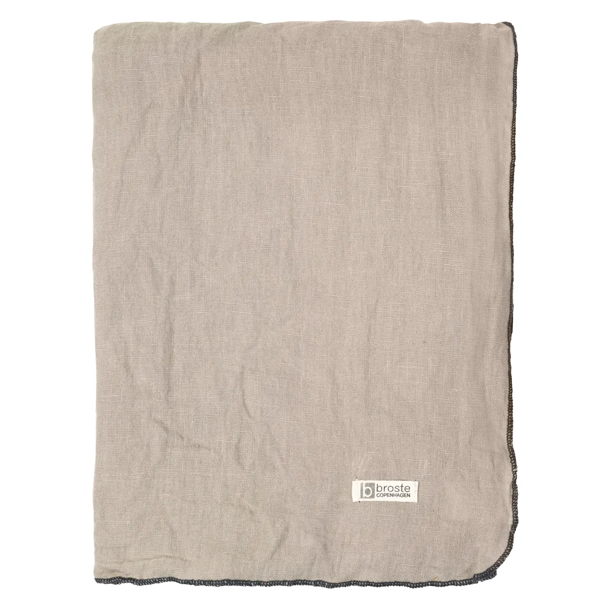 Broste Copenhagen Gracie dug 160x300 cm Eco Simply taupe