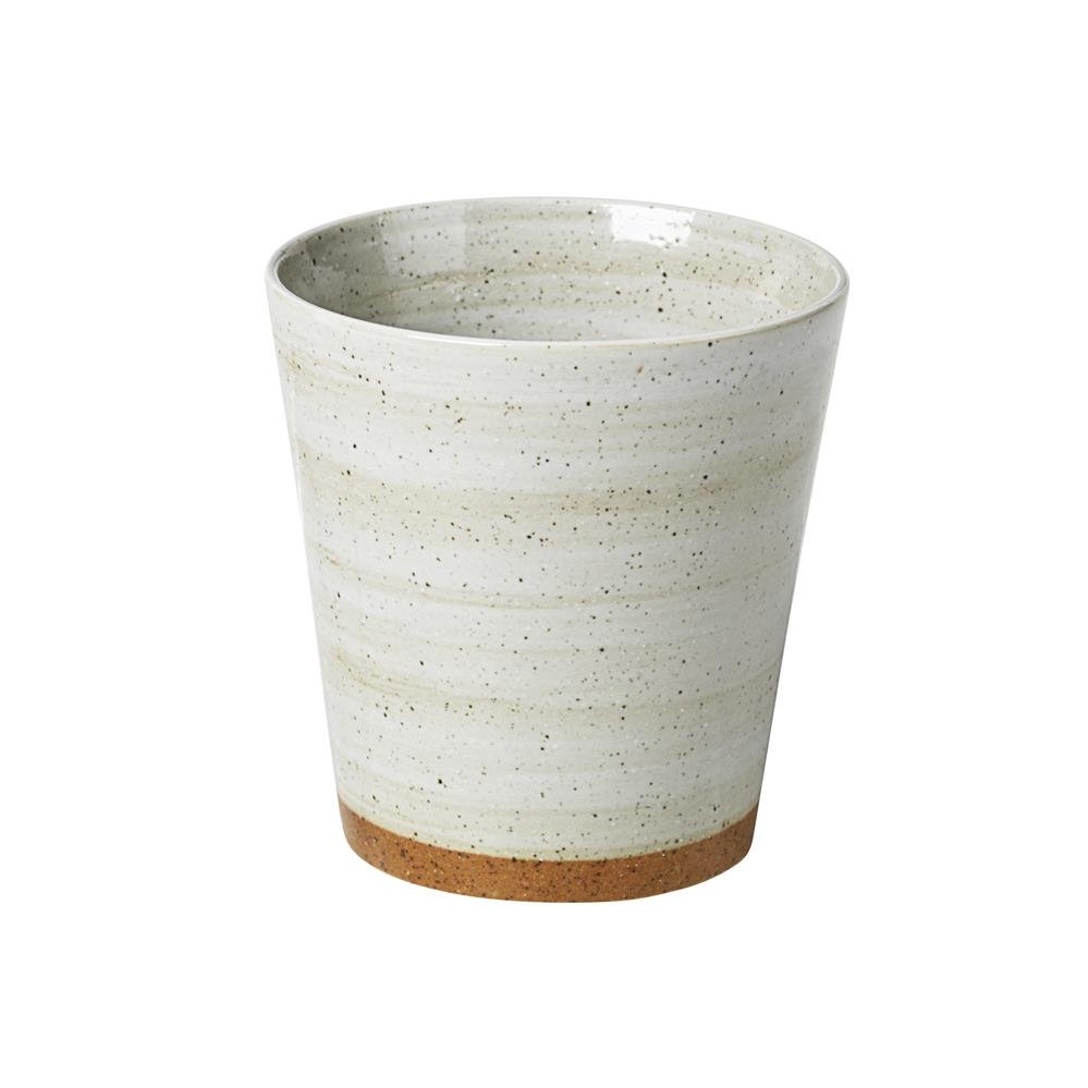 Broste Copenhagen Grød krus 35 cl 10,3 cm | Skandinavisk Design | Kaffekopper | Hvid