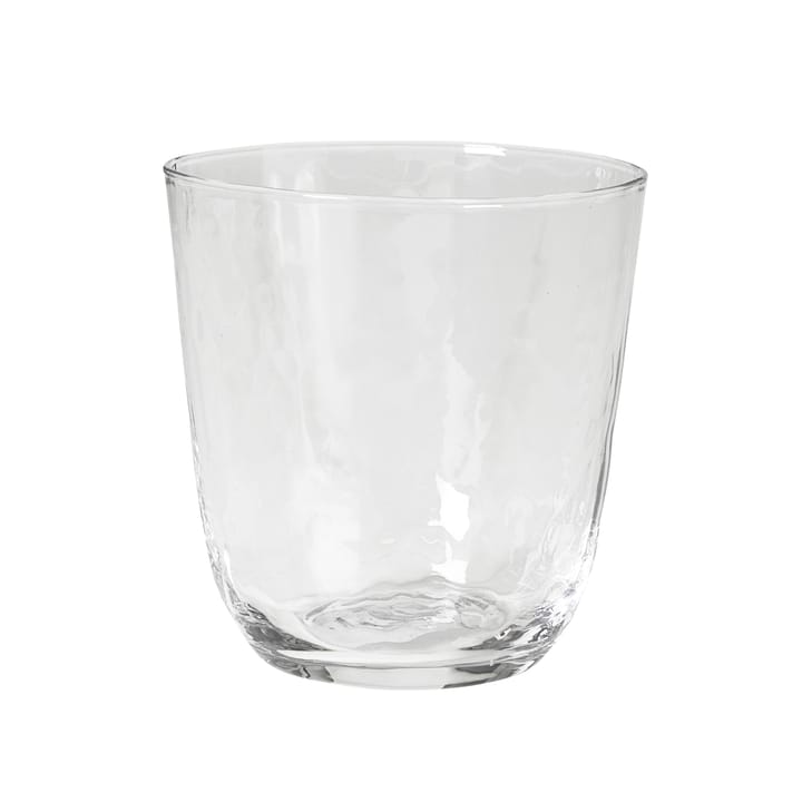 Hammered drikkeglas 33,5 cl - Klar - Broste Copenhagen