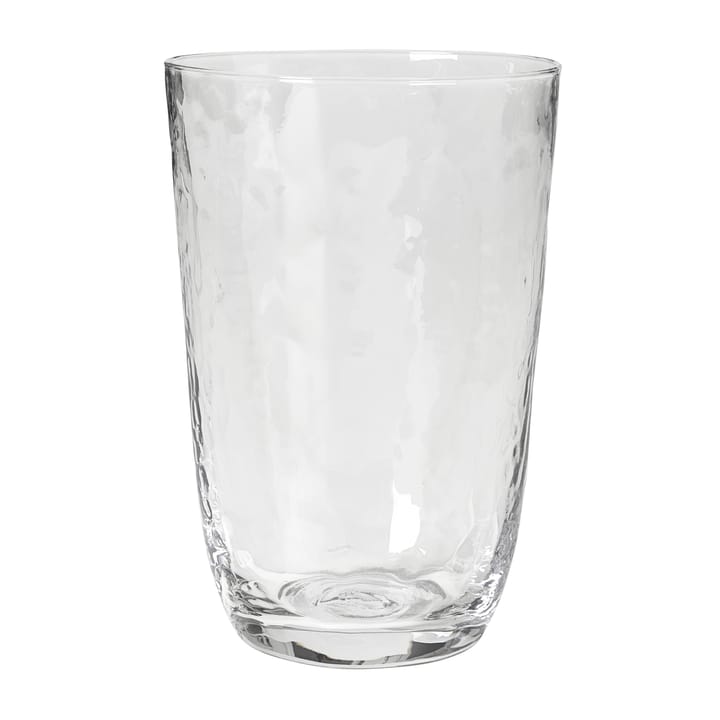 Hammered drikkeglas 50 cl - Klar - Broste Copenhagen