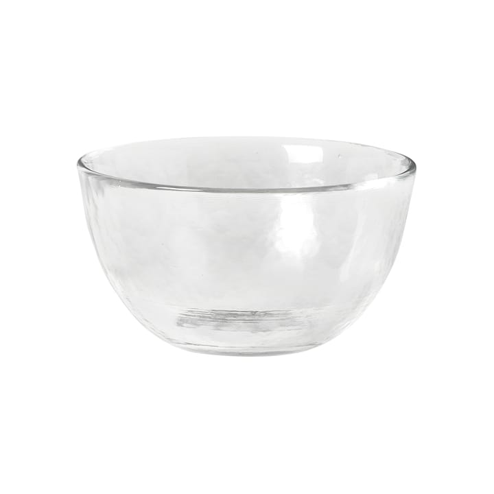 Hammered glasskål Ø 9,5 cm, Klar Broste Copenhagen