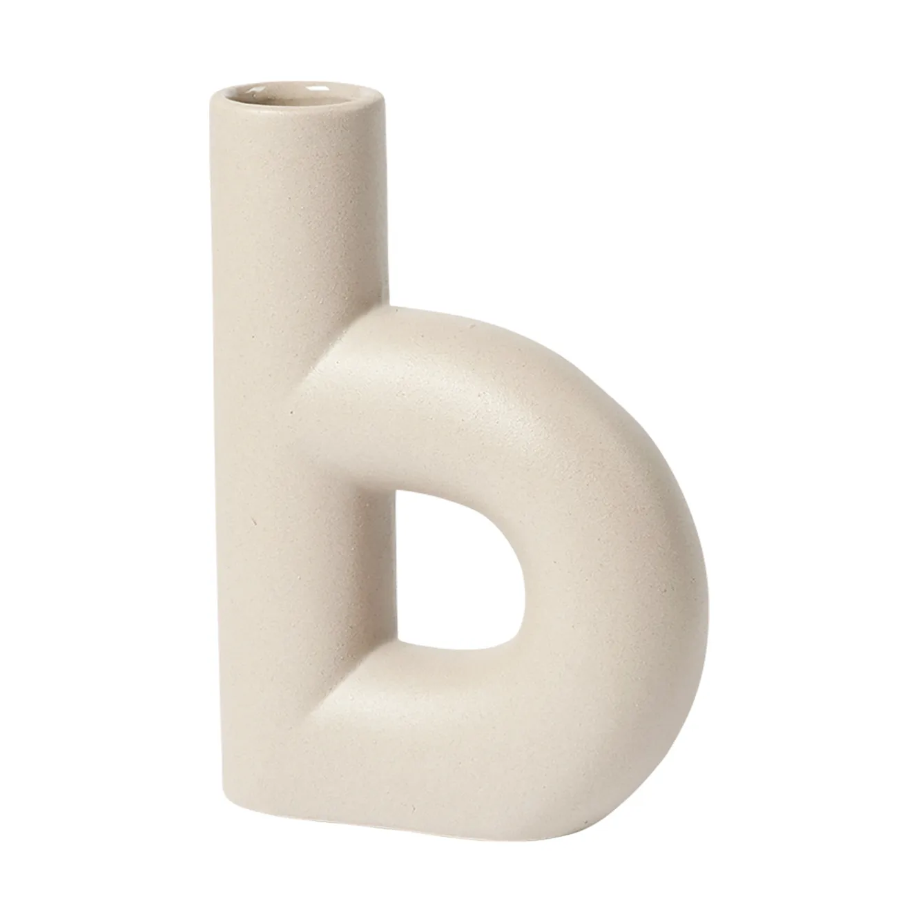 Hector vase B Ø19 cm, Dove grey Broste Copenhagen