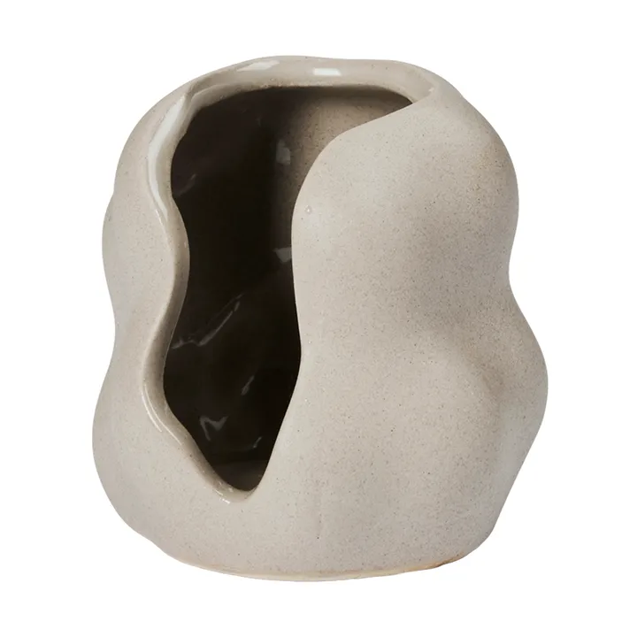 Hekla Hurricane lanterne - Dove Grey, Ø9,5 cm - Broste Copenhagen