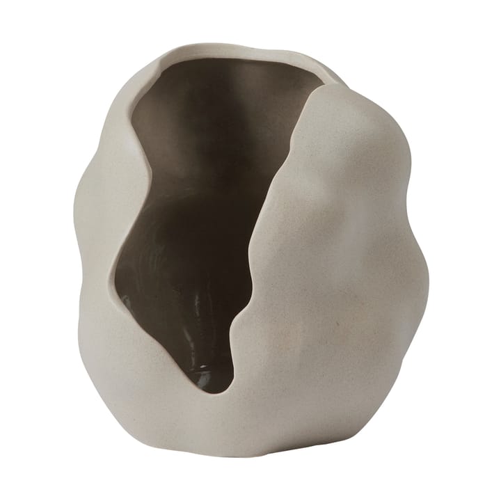 Hekla Hurricane lysestage Ø16 cm - Dove grey - Broste Copenhagen