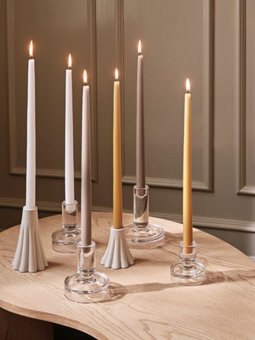 Heli lysestage 8 cm - Cream - Broste Copenhagen