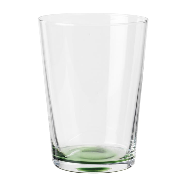 Hue drikkeglas 30 cl - Clear-olive green - Broste Copenhagen