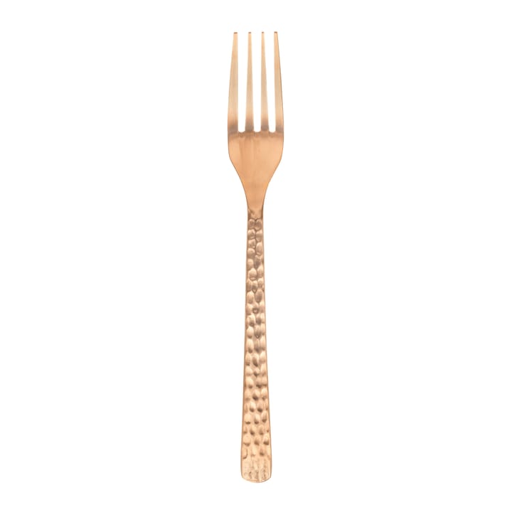 Hune middagsgaffel - Copper hammered - Broste Copenhagen