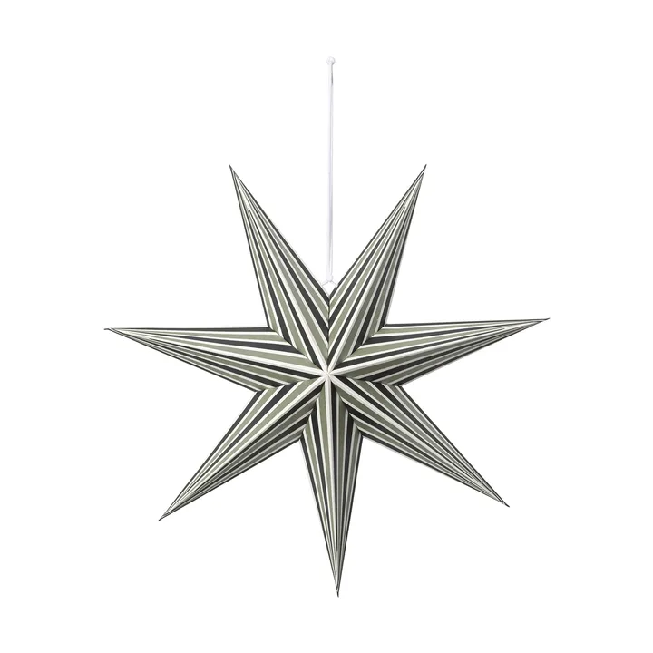 Joy adventsstjerne - Deep Forest-Light Sage, M - Broste Copenhagen