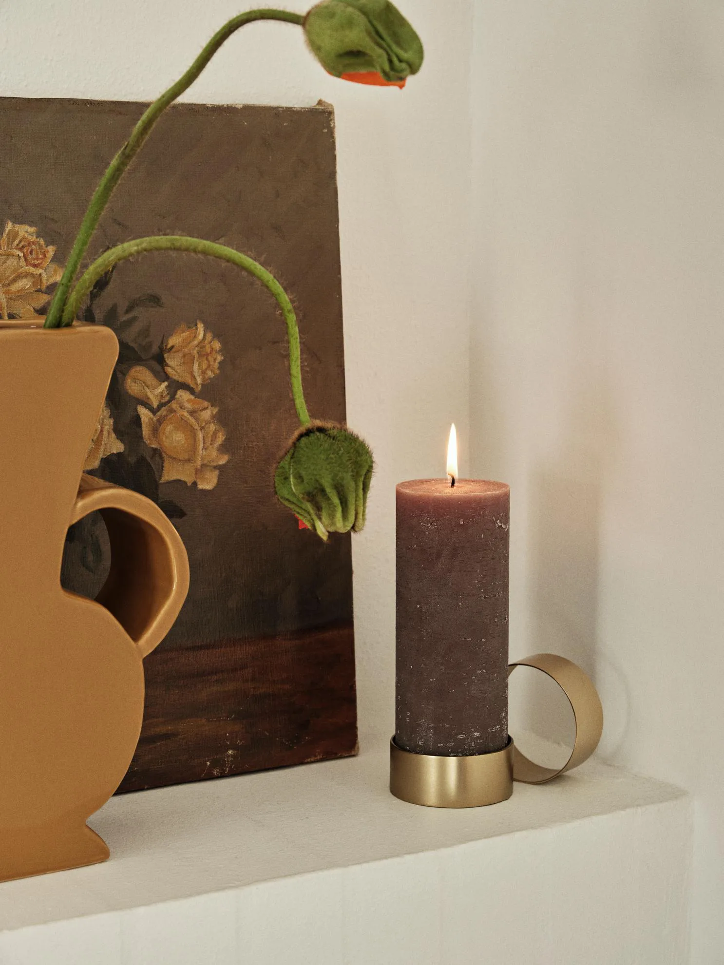 Judie lysestage, 7,5x11 cm Broste Copenhagen