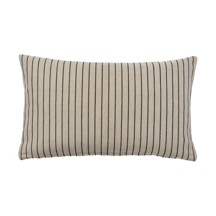 Karen pudebetræk, Light beige-black, 30x50 cm Broste Copenhagen