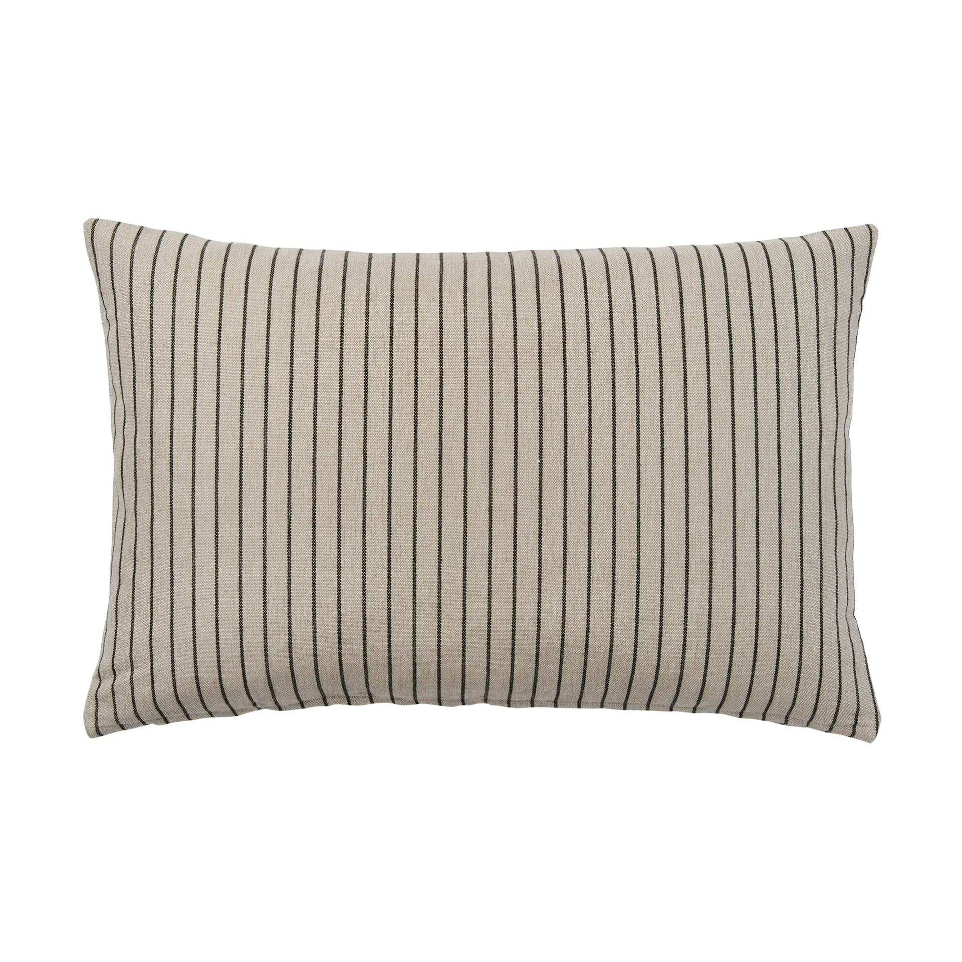 Karen pudebetræk, Light beige-black, 40x60 cm Broste Copenhagen