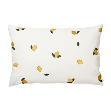 Lemon pudebetræk 40x60 cm - Golden yellow - Broste Copenhagen