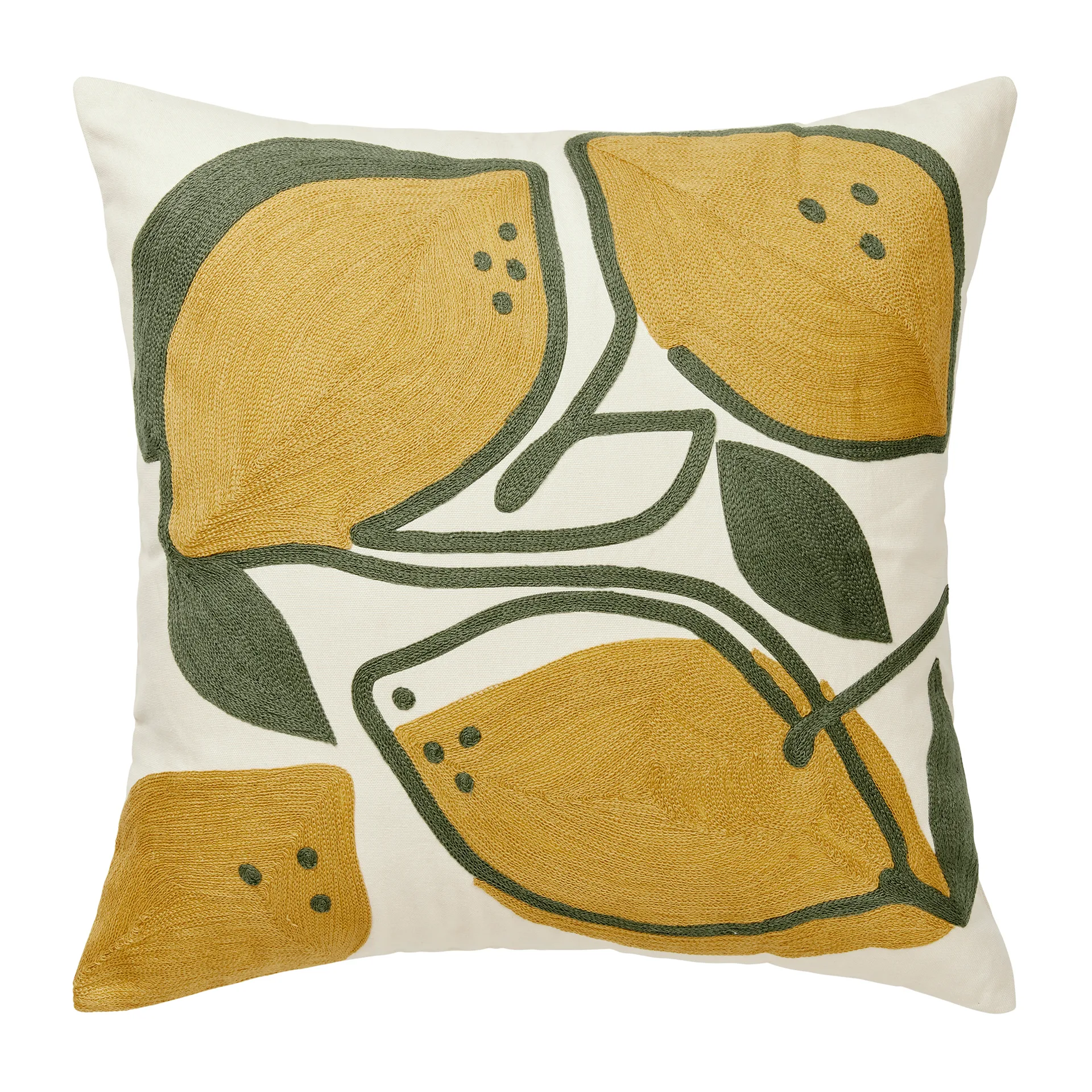 Limone pudebetræk 50x50 cm, Castle beige Broste Copenhagen