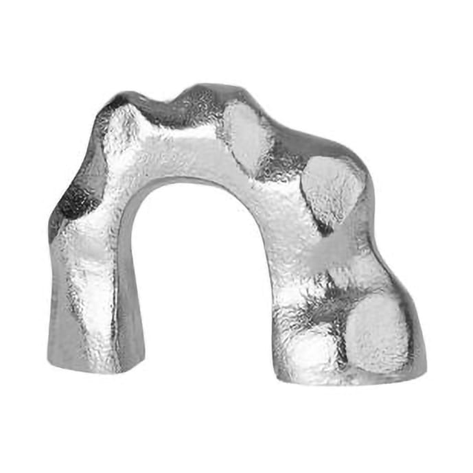 Lumos lysestage 7x9,5 cm, Metal Finish Broste Copenhagen