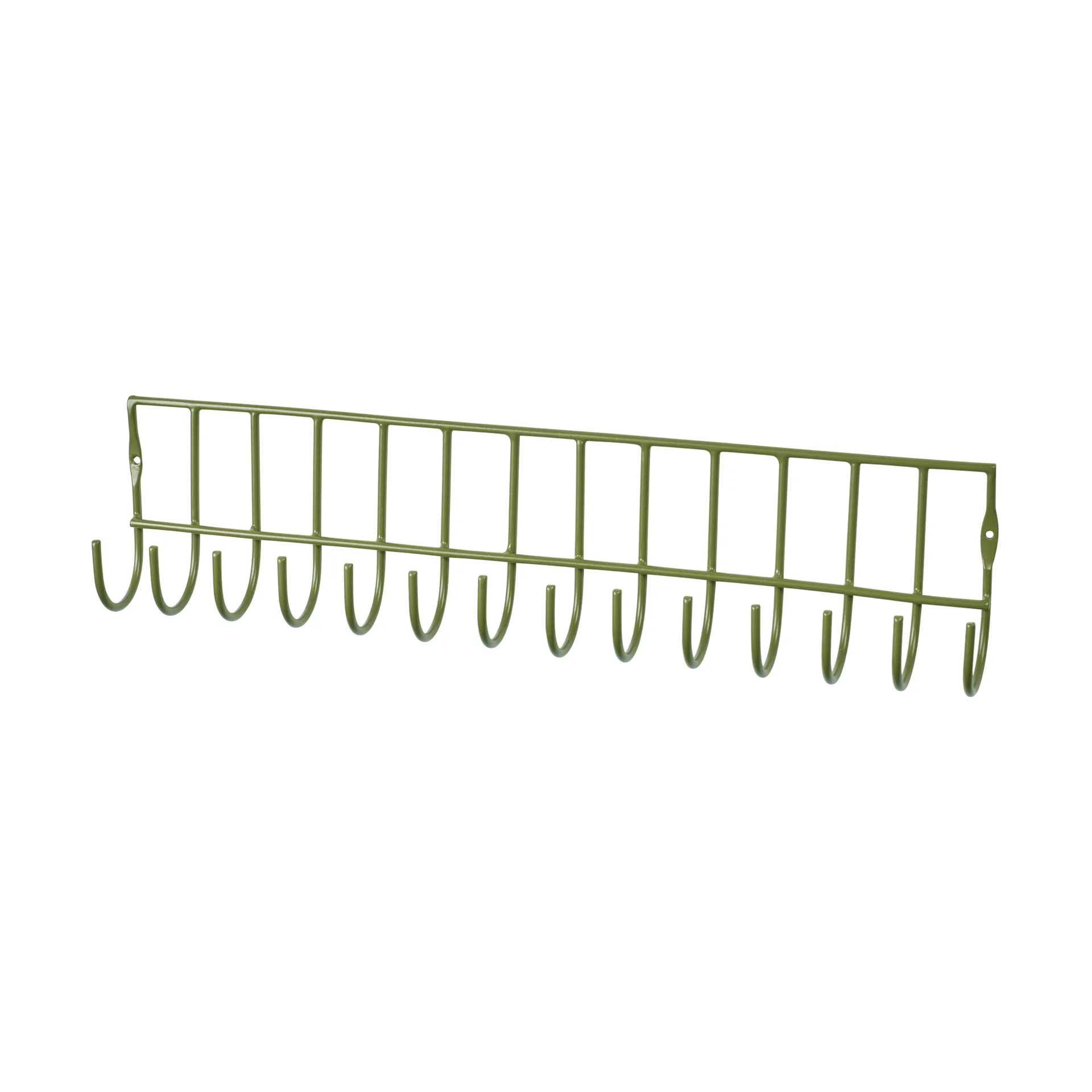 Maggie knagerække 40x4,5x9,5 cm, Army green Broste Copenhagen
