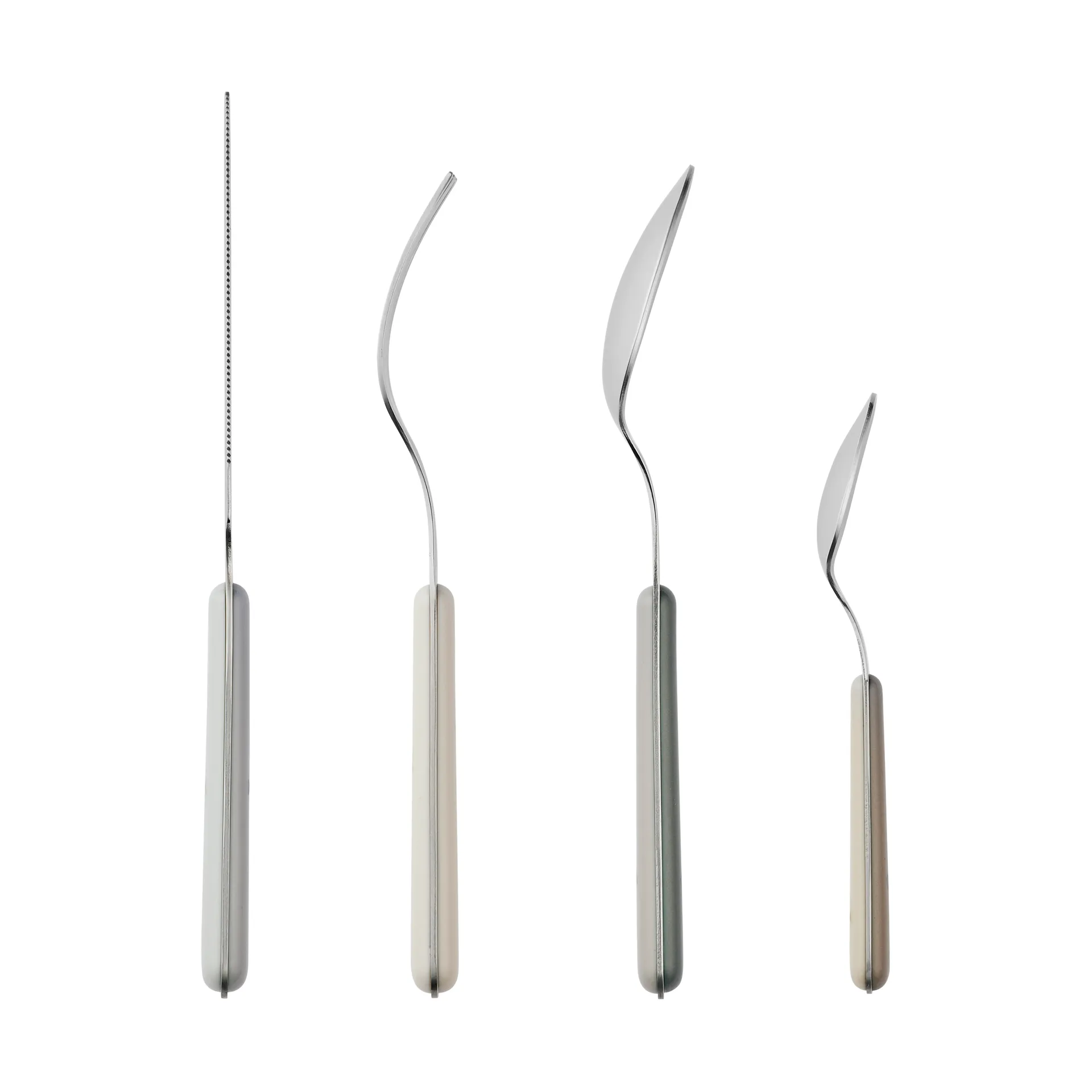 Marstal bestiksæt 8 dele, Grey tones Broste Copenhagen