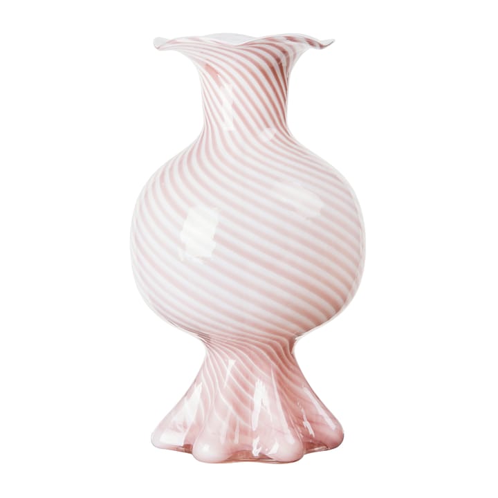 Mella vase 30 cm - Fairy pink/Offwhite - Broste Copenhagen