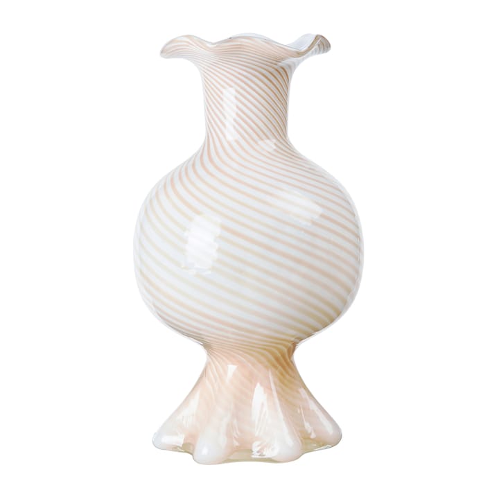 Mella vase 30 cm - Taupe sand/Offwhite - Broste Copenhagen