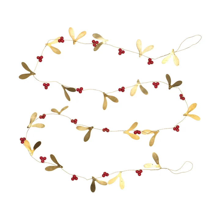 Mistelten guirlande - Deep Red - Broste Copenhagen