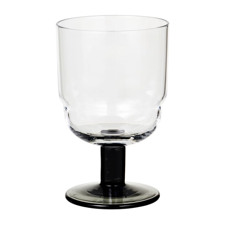 Nordic Bistro hvidvinsglas 20 cl - Clear/Smoke stem - Broste Copenhagen