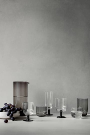 Nordic Bistro hvidvinsglas 20 cl - Clear/Smoke stem - Broste Copenhagen