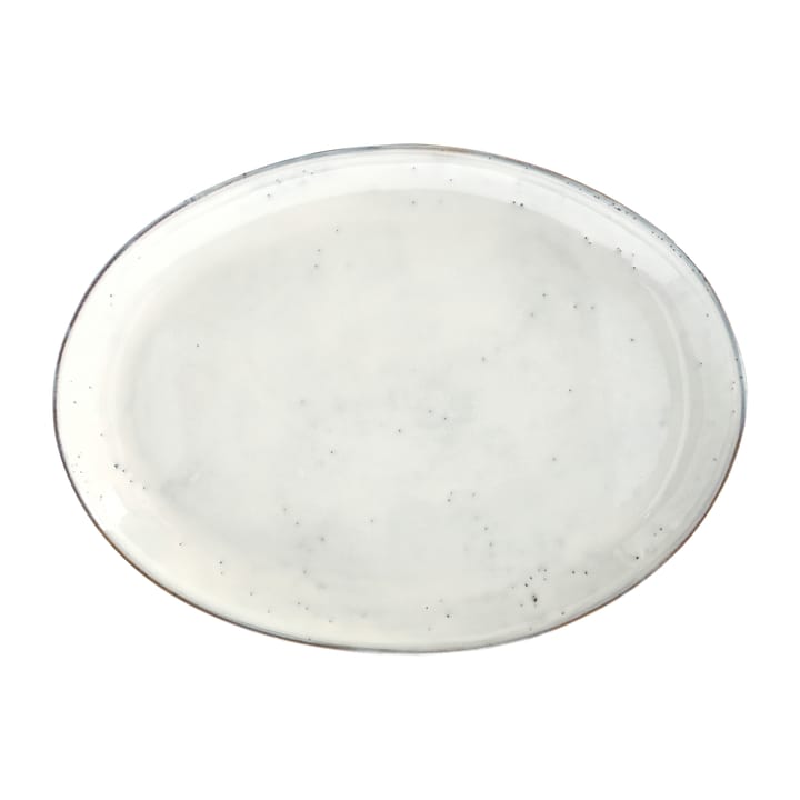 Nordic Sand ovalt fad, 26,5 x 35,5 cm Broste Copenhagen