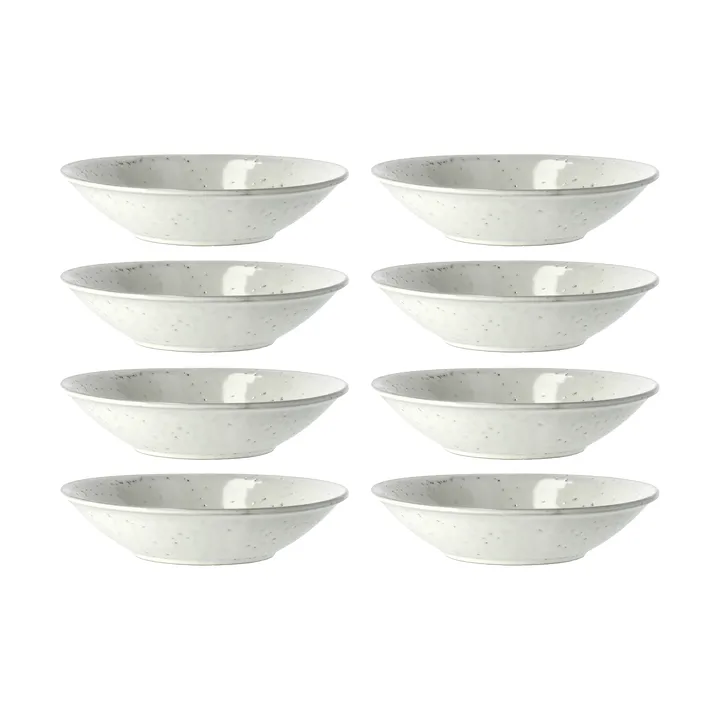 Nordic Sand pastatallerken Ø22,5 cm 8-pak - Broste Copenhagen
