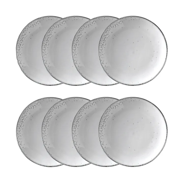 Nordic Sand tallerken Ø20 cm 8-pak - Broste Copenhagen