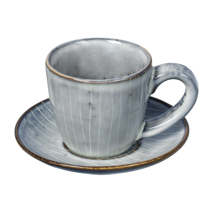 Nordic Sea espressokop med underkop - 5 cl - Broste Copenhagen
