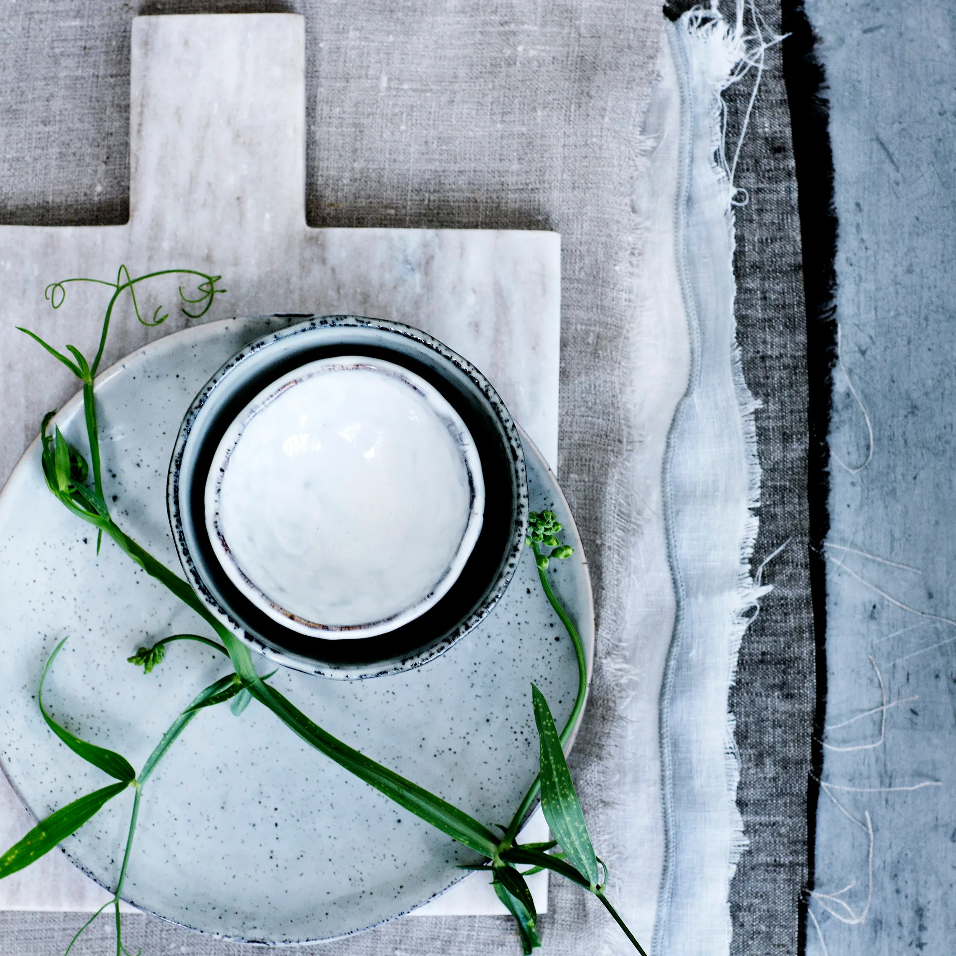 Nordic Sea salatskål, Ø 34,5 cm Broste Copenhagen