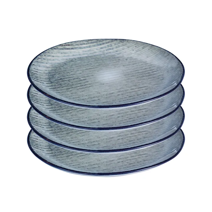 Nordic sea tallerken, 4 stk Ø 20 cm - Broste Copenhagen