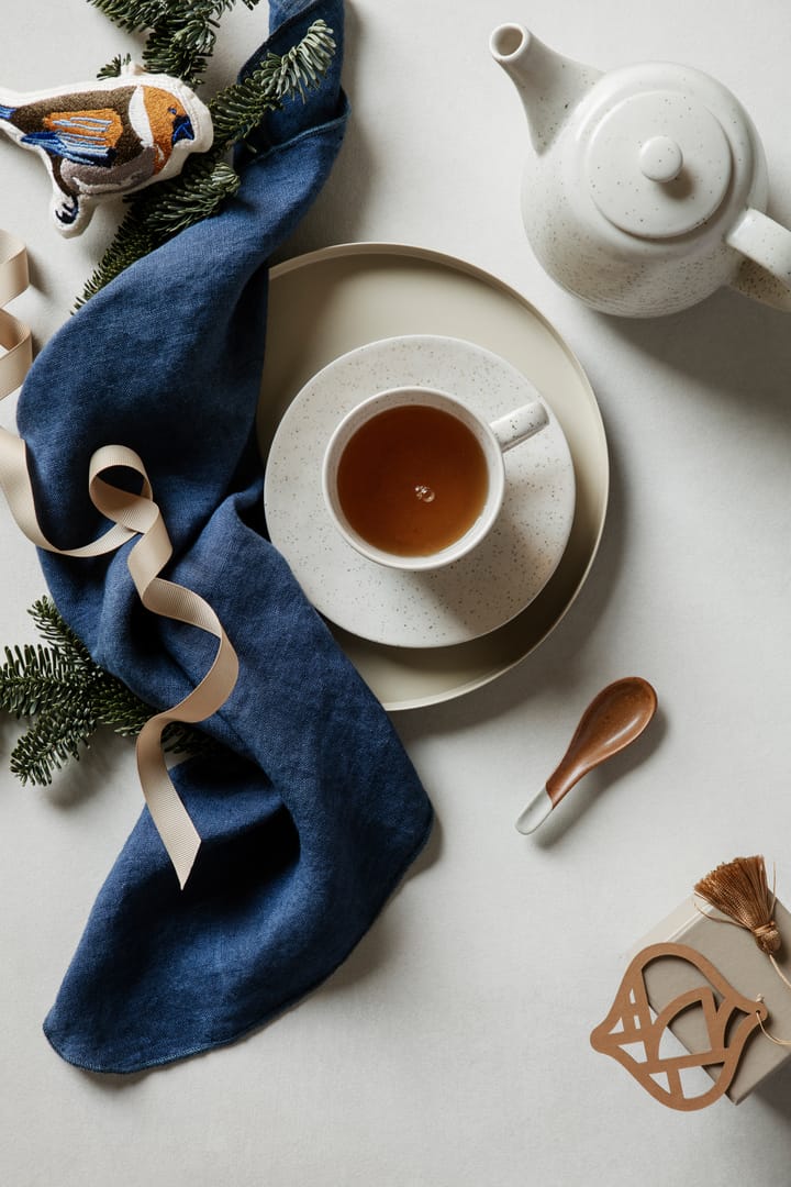 Nordic Vanilla espressokop med underkop 5 cl, Cream Broste Copenhagen