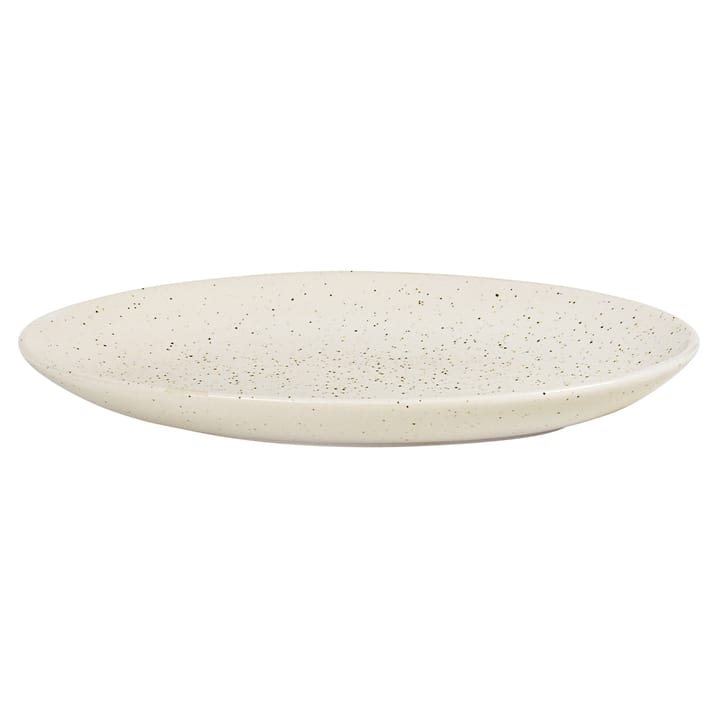 Nordic Vanilla fad ovalt 22 cm, Cream with grains Broste Copenhagen