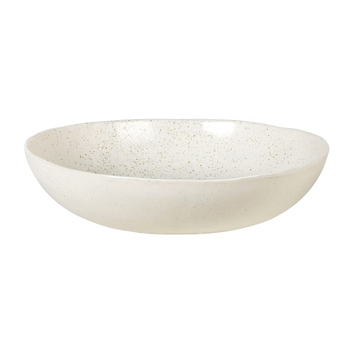 Nordic Vanilla salatskål Ø34,5 cm - Cream with grains - Broste Copenhagen