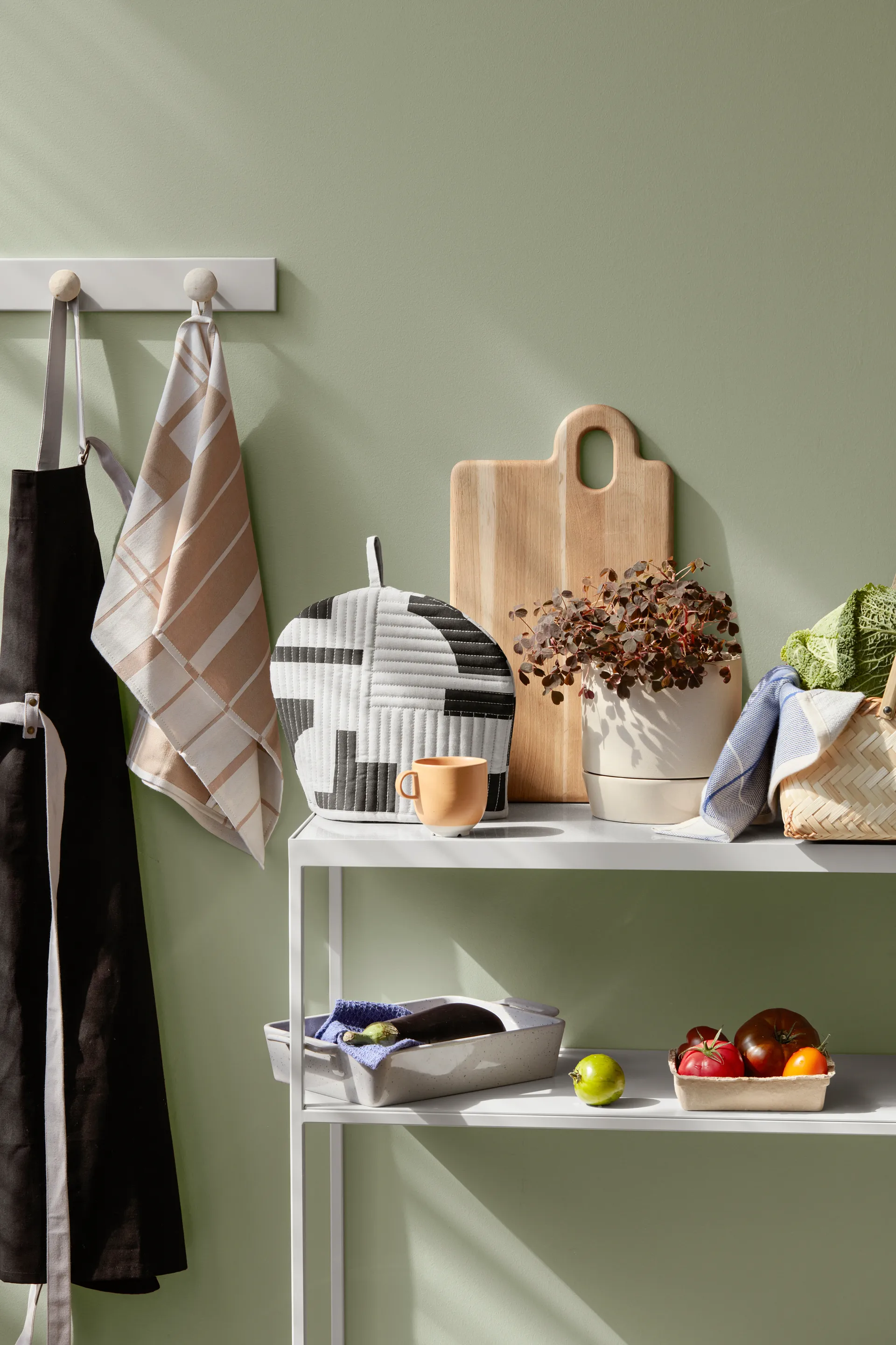 Olina skærebræt 25x45,5 cm, Natural oiled Broste Copenhagen