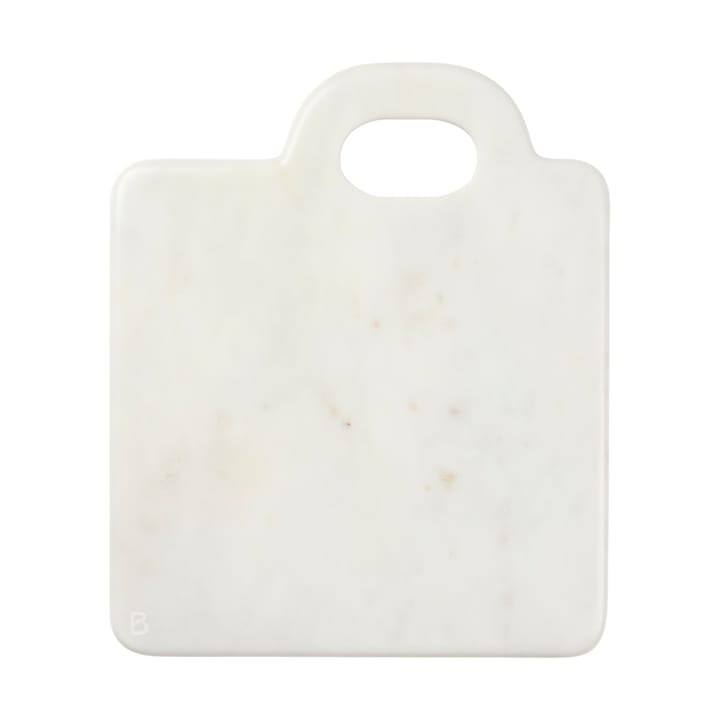 Olina skærebræt 26x30 cm - White marble - Broste Copenhagen