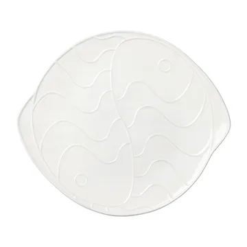 Pesce fad 30x34,6 cm - Transparent white - Broste Copenhagen