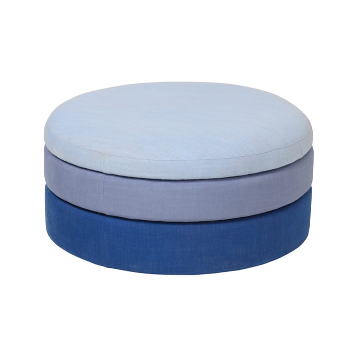 Pond puf 30 cm - Blue shades - Broste Copenhagen