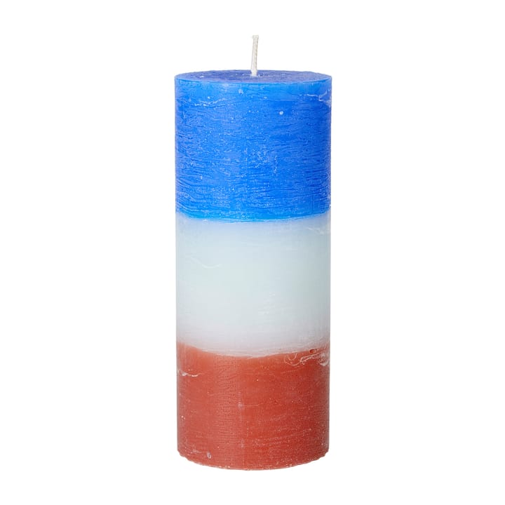 Rainbow bloklys 17 cm - Blue lagoon - Broste Copenhagen