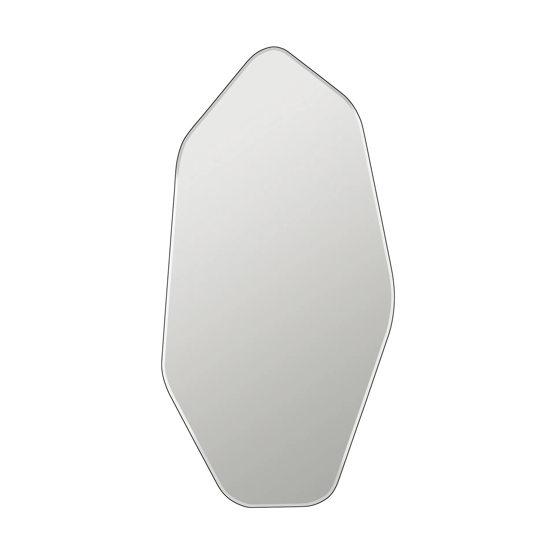 Ruby vægspejl 120x60 cm, Clear-black Broste Copenhagen