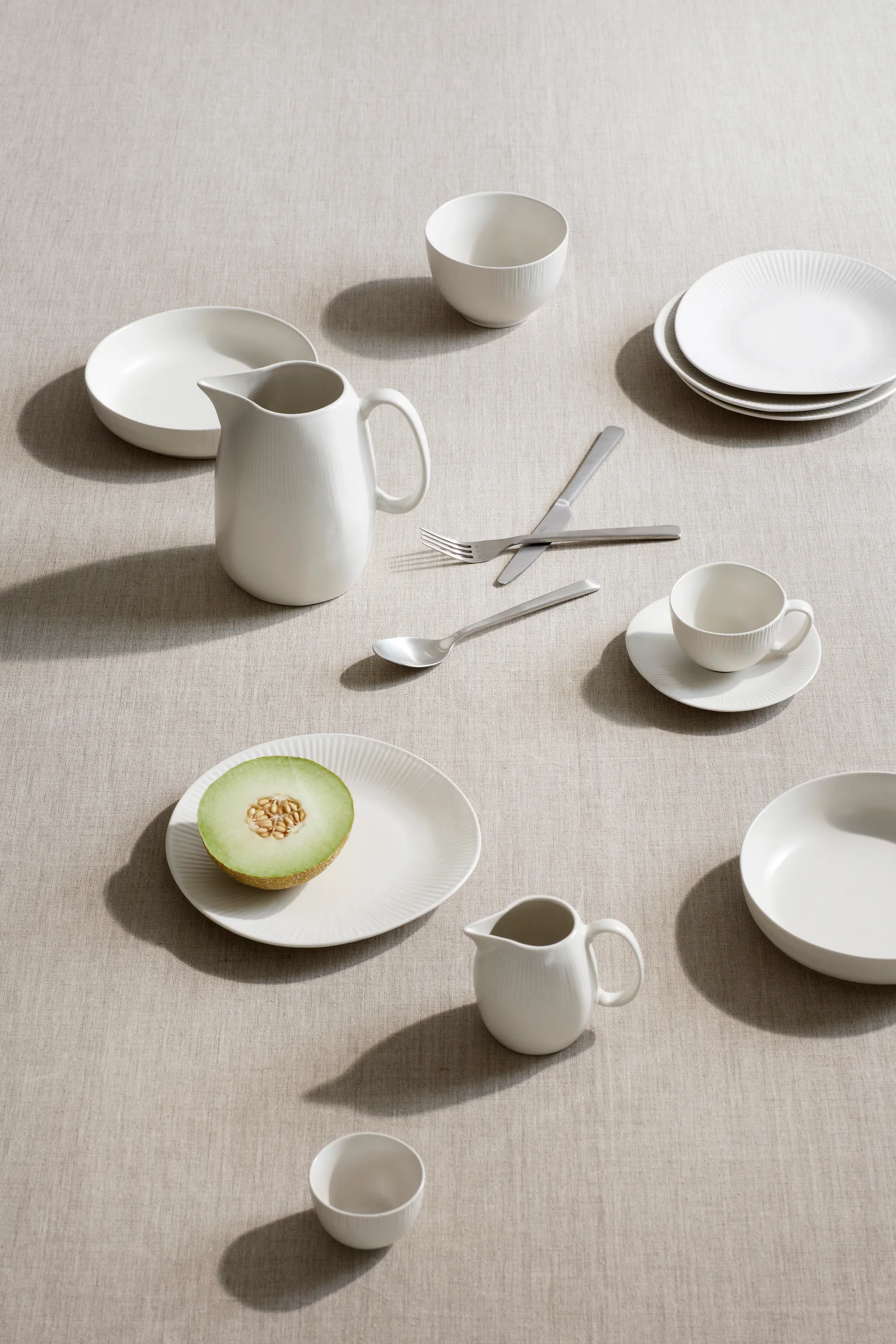 Sandvig kande 1,2 l, Soft white Broste Copenhagen