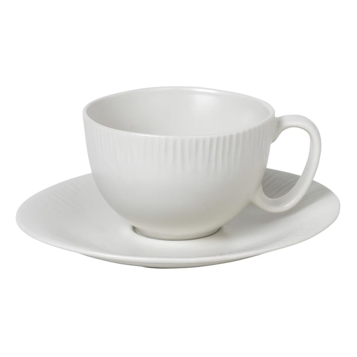 Sandvig kop med underkop soft white, 12,5 cl Broste Copenhagen