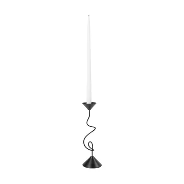 Selma lysestage 26,5 cm - Black - Broste Copenhagen