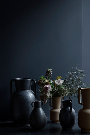 Silma vase 52 cm - Antique grey/Black - Broste Copenhagen