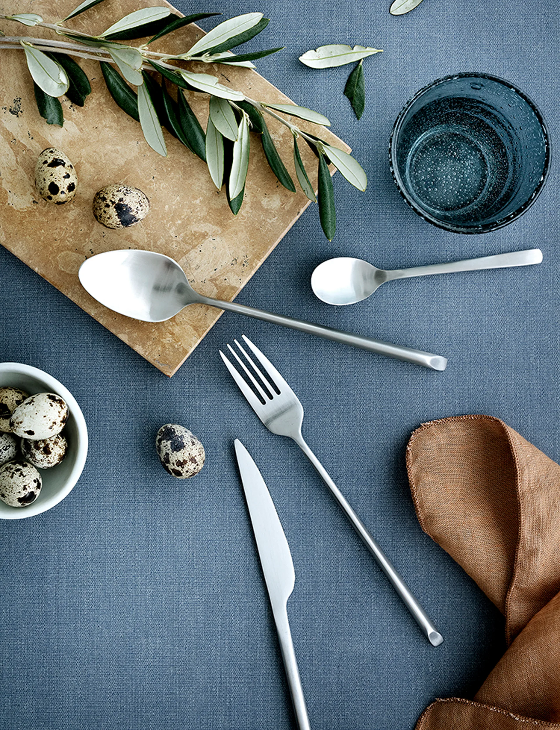 Sletten teske, Full satin forged Broste Copenhagen